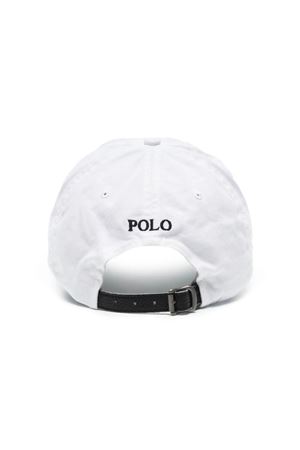 White cotton baseball cap RALPH LAUREN | 710673584003WHITE